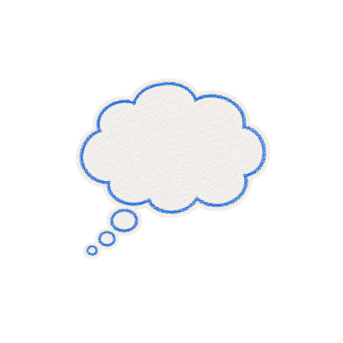 Thought bubble